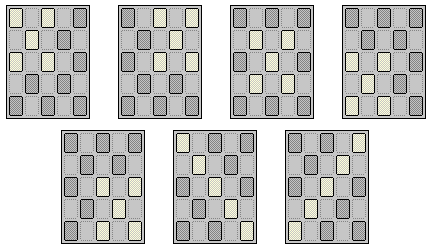 Poker Checkerboard Combinations