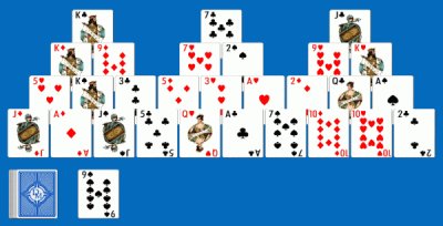 How do you set up solitaire?