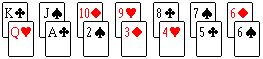 11's Solitaire Card Combinations