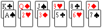 14's Solitaire Card Combinations