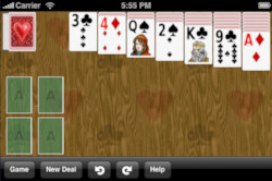 Classic Solitaire For iPhone