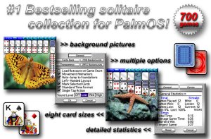 Solitaire Mania Pro for Palm OS