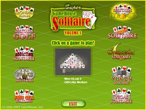 The Super GameHouse Solitaire Collection (Computer game, 2003) 20