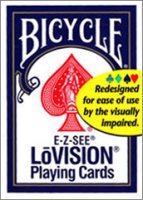 Bicycle E-Z-See LoVision Playing Cards