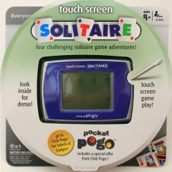 Touch Screen Solitaire Electronic Handheld Game