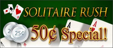 50 Tournaments in Solitaire Rush!