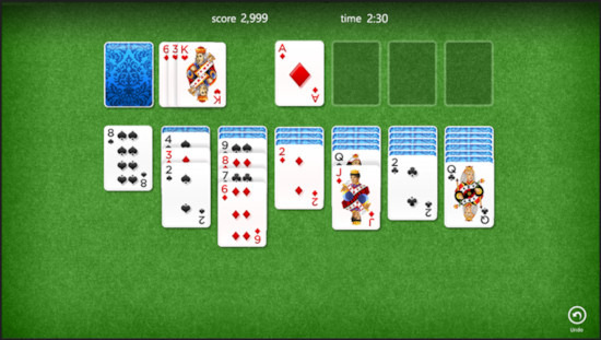 Windows 8 Solitaire Preview