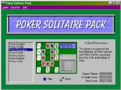 Poker Solitaire Pack Screen Shot (Thumbnail)