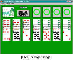 Chinese Solitaire Screen Shot (Thumbnail)
