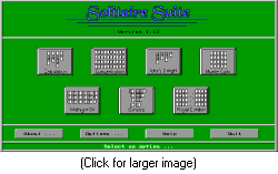 Solitaire Suite Screen Shot (Thumbnail)